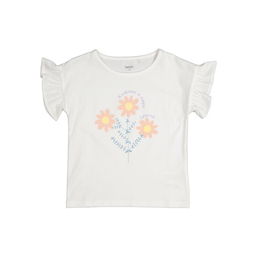lamino Koszulka w kolorze białym ze sklepu Limango Polska w kategorii Bluzki dziewczęce - zdjęcie 163723156