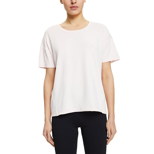 ESPRIT Koszulka funkcyjna w kolorze jasnoróżowym ze sklepu Limango Polska w kategorii Bluzki damskie - zdjęcie 163723477