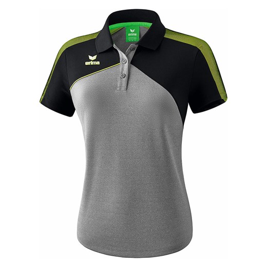 erima Sportowa koszulka polo &quot;Premium One 2.0&quot; w kolorze szaro-czarnym Erima 40 wyprzedaż Limango Polska