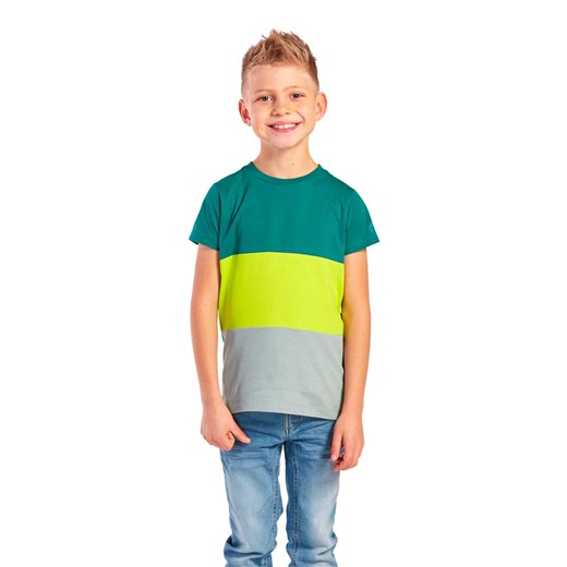 erima Koszulka &quot;Matteo&quot; w kolorze limonkowo-zielonym ze sklepu Limango Polska w kategorii T-shirty chłopięce - zdjęcie 163723657