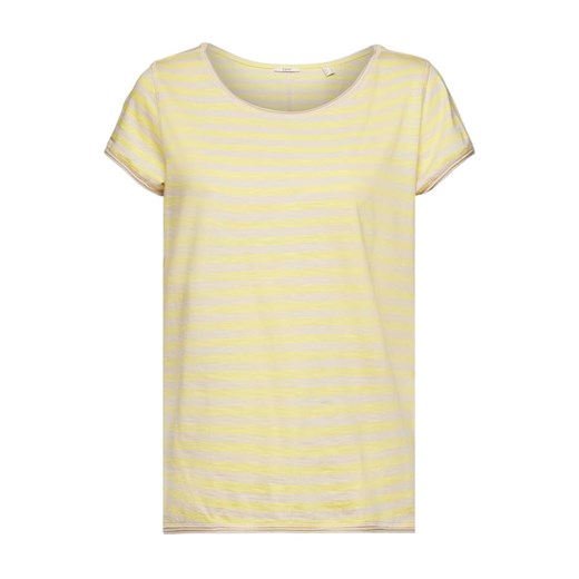 ESPRIT Koszulka w kolorze kremowo-żółtym ze sklepu Limango Polska w kategorii Bluzki damskie - zdjęcie 163727087