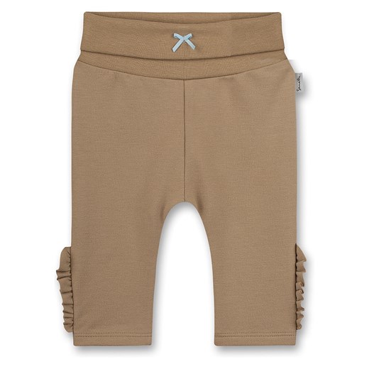 Sanetta Kidswear Spodnie dresowe &quot;Lovely Leo&quot; w kolorze brązowym 68 wyprzedaż Limango Polska