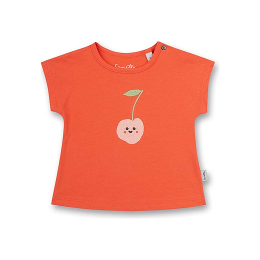 Sanetta Kidswear Koszulka &quot;Fresh Fruits&quot; w kolorze pomarańczowym ze sklepu Limango Polska w kategorii Koszulki niemowlęce - zdjęcie 163728606