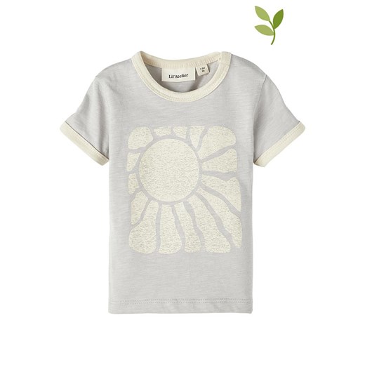 Lil Atelier Koszulka &quot;Dawson&quot; w kolorze szarym ze sklepu Limango Polska w kategorii Koszulki niemowlęce - zdjęcie 163730506