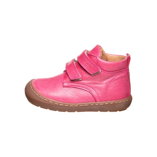 POM POM Skórzane sneakersy w kolorze różowym Pom Pom 24 Limango Polska okazja