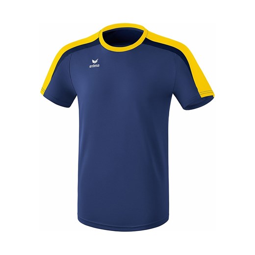 erima Koszulka sportowa &quot;Liga 2.0&quot; w kolorze granatowo-żółtym ze sklepu Limango Polska w kategorii T-shirty męskie - zdjęcie 163732819