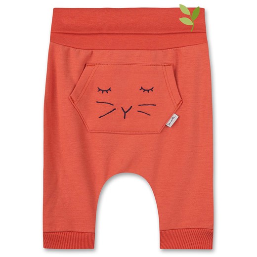 Sanetta Kidswear Spodnie dresowe w kolorze pomarańczowym 74 okazyjna cena Limango Polska