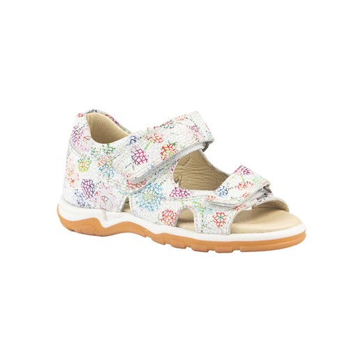 Rap Skórzane sandały w kolorze białym ze sklepu Limango Polska w kategorii Sandały dziecięce - zdjęcie 163734868