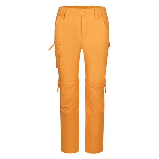 Trollkids Spodnie trekkingowe Zipp-Off &quot;Oppland&quot; - Regular fit - w kolorze pomarańczowym ze sklepu Limango Polska w kategorii Spodnie chłopięce - zdjęcie 163736668