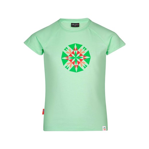 Trollkids Koszulka funkcyjna &quot;Senja&quot; w kolorze zielonym ze sklepu Limango Polska w kategorii Bluzki dziewczęce - zdjęcie 163736977