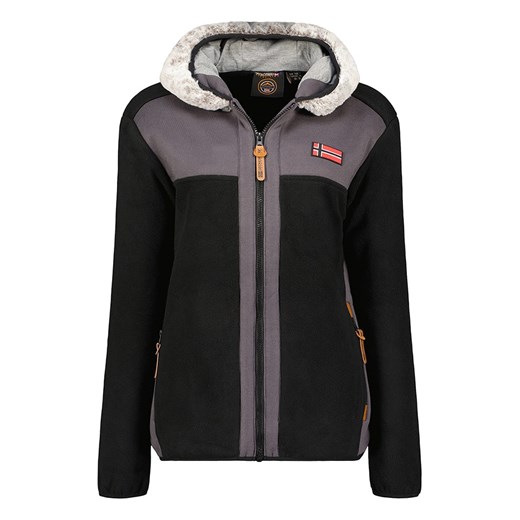Geographical Norway Kurtka polarowa "Trialot" w kolorze czarnym Geographical Norway XL wyprzedaż Limango Polska