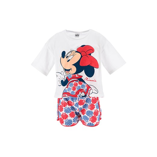 Disney Minnie Mouse 2-częściowy zestaw &quot;Minnie&quot; w kolorze biało-niebiesko-czerwonym ze sklepu Limango Polska w kategorii Komplety dziewczęce - zdjęcie 163740126