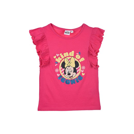 Disney Minnie Mouse Koszulka &quot;Minnie&quot; w kolorze różowym ze sklepu Limango Polska w kategorii Bluzki dziewczęce - zdjęcie 163740146