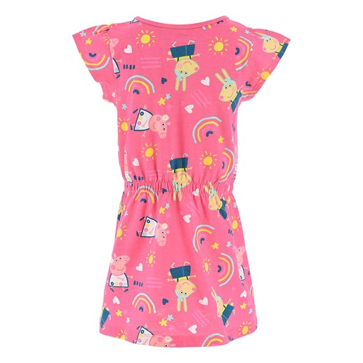 Peppa Pig Sukienka &quot;Świnka Peppa&quot; w kolorze różowym ze sklepu Limango Polska w kategorii Sukienki dziewczęce - zdjęcie 163740217
