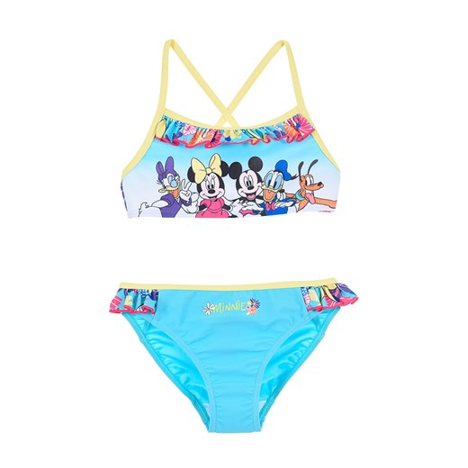 Disney Minnie Mouse Bikini &quot;Minnie&quot; w kolorze niebieskim ze wzorem ze sklepu Limango Polska w kategorii Stroje kąpielowe - zdjęcie 163740327