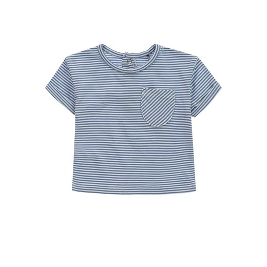 bellybutton Koszulka w kolorze niebiesko-białym ze sklepu Limango Polska w kategorii Koszulki niemowlęce - zdjęcie 163741778