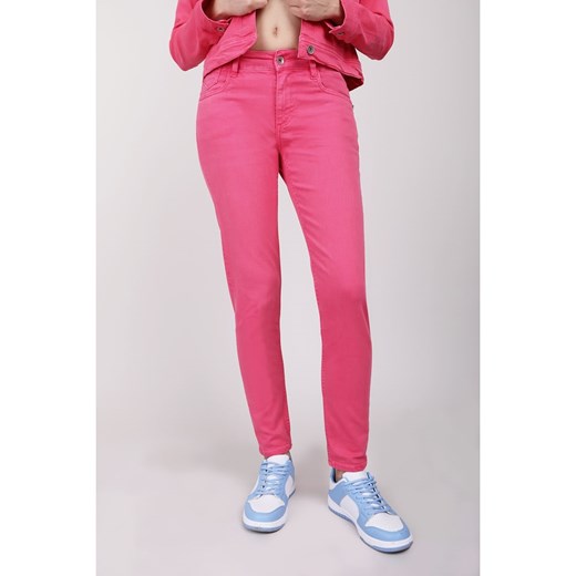 Blue Fire Dżinsy &quot;Chloe&quot; - Skinny fit - w kolorze różowym ze sklepu Limango Polska w kategorii Jeansy damskie - zdjęcie 163741938