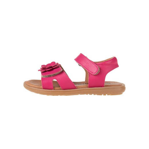 kmins Skórzane sandały w kolorze różowym Kmins 28 promocyjna cena Limango Polska