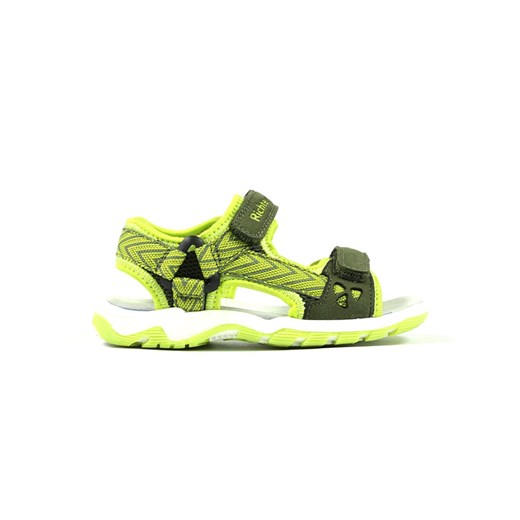 Richter Shoes Sandały w kolorze zielono-żółtym ze sklepu Limango Polska w kategorii Sandały dziecięce - zdjęcie 163743075