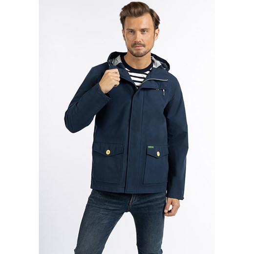 Schmuddelwedda Kurtka przeciwdeszczowa w kolorze granatowym Schmuddelwedda M wyprzedaż Limango Polska