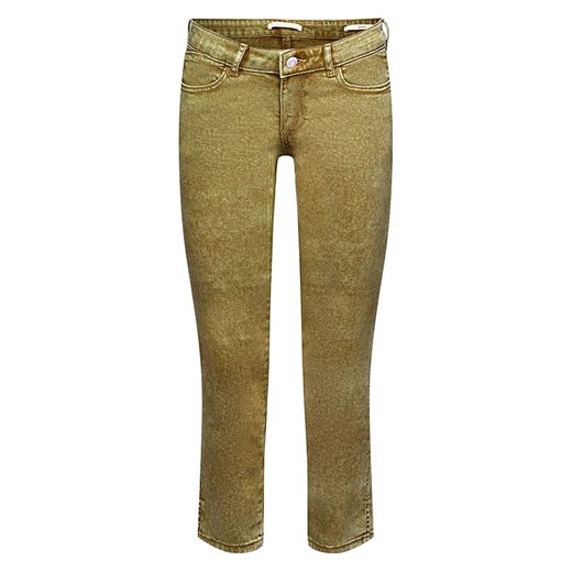 ESPRIT Spodnie w kolorze khaki ze sklepu Limango Polska w kategorii Spodnie damskie - zdjęcie 163744425