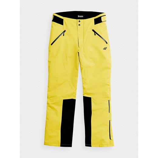4F Spodnie narciarskie w kolorze żółto-czarnym S promocja Limango Polska