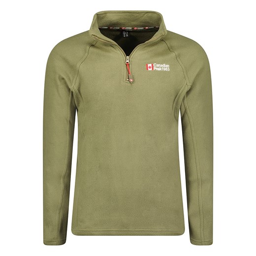 Canadian Peak Bluza polarowa "Tugeak" w kolorze zielonym Canadian Peak S okazja Limango Polska