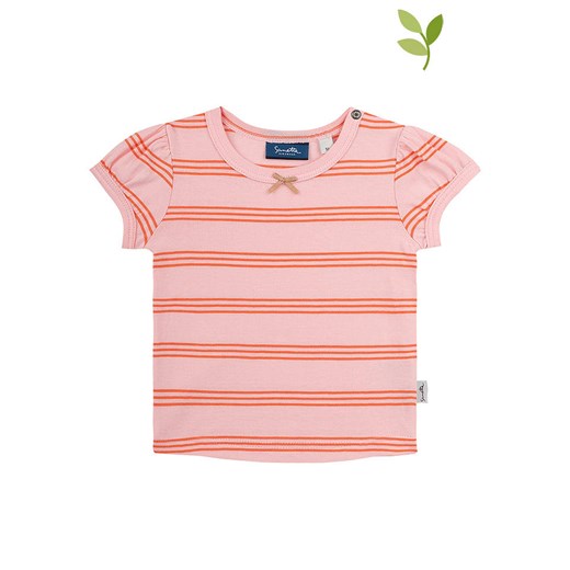 Sanetta Kidswear Koszulka w kolorze jasnoróżowo-czerwonym ze sklepu Limango Polska w kategorii Koszulki niemowlęce - zdjęcie 163749415