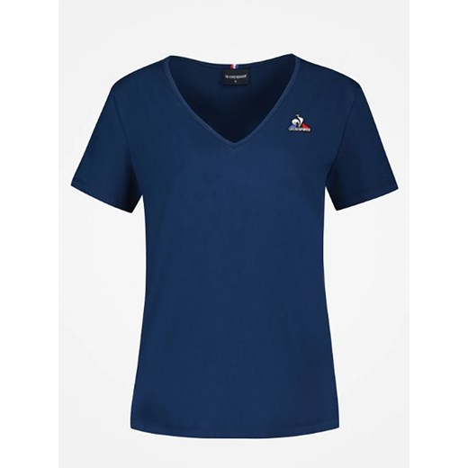 Le Coq Sportif Koszulka w kolorze granatowym ze sklepu Limango Polska w kategorii Bluzki damskie - zdjęcie 163749478