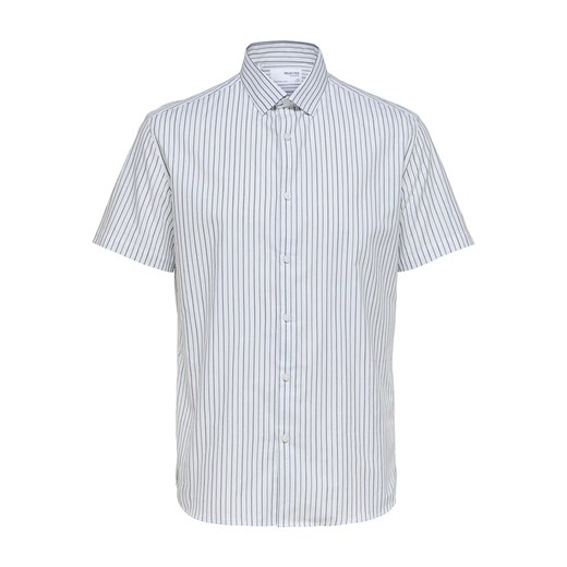 SELECTED HOMME Koszula &quot;Pinpoint&quot; - Slim fit - w kolorze białym Selected Homme XL wyprzedaż Limango Polska