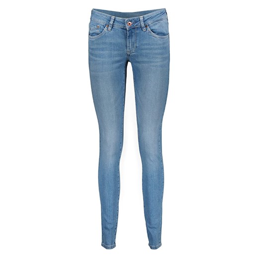 Pepe Jeans Dżinsy - Skinny fit - w kolorze niebieskim ze sklepu Limango Polska w kategorii Jeansy damskie - zdjęcie 163755235