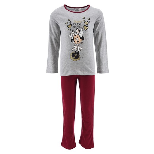 Disney Minnie Mouse Piżama w kolorze bordowo-szarym ze sklepu Limango Polska w kategorii Piżamy dziecięce - zdjęcie 163758879