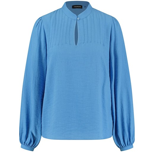 TAIFUN Bluzka w kolorze niebieskim ze sklepu Limango Polska w kategorii Bluzki damskie - zdjęcie 163759149