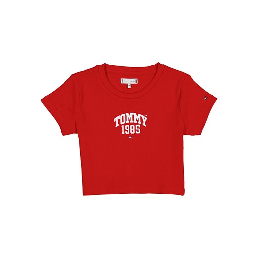 Tommy Hilfiger Koszulka w kolorze czerwonym Tommy Hilfiger 164 okazyjna cena Limango Polska