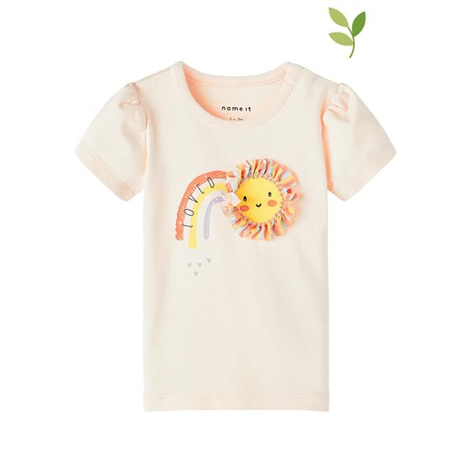 name it Koszulka &quot;Hussie&quot; w kolorze kremowym ze sklepu Limango Polska w kategorii Koszulki niemowlęce - zdjęcie 163763695