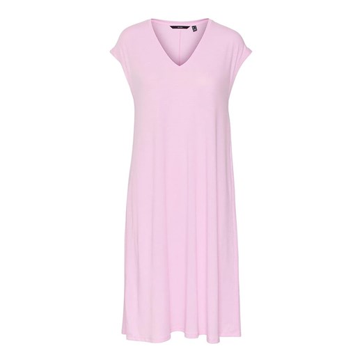 Vero Moda Sukienka &quot;Marijune&quot; w kolorze jasnoróżowym ze sklepu Limango Polska w kategorii Sukienki - zdjęcie 163769356