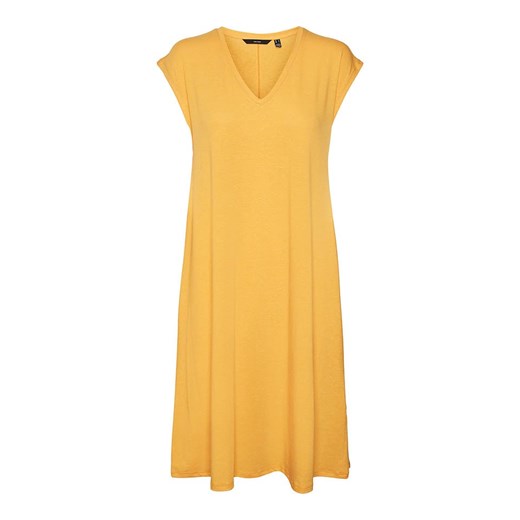 Vero Moda Sukienka &quot;Marijune&quot; w kolorze żółtym Vero Moda M Limango Polska wyprzedaż