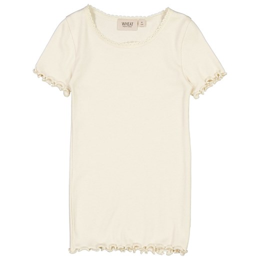 Wheat Koszulka &quot;Lace&quot; w kolorze kremowym ze sklepu Limango Polska w kategorii Bluzki dziewczęce - zdjęcie 163770146