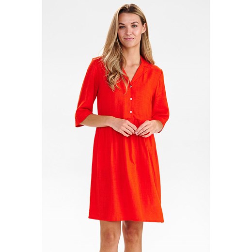 NÜMPH Sukienka w kolorze czerwonym ze sklepu Limango Polska w kategorii Sukienki - zdjęcie 163770839