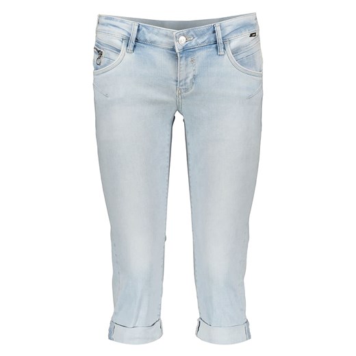 MAVI Rybaczki dżinsowe &quot;Alma&quot; - Slim fit - w kolorze błękitnym Mavi W27 Limango Polska wyprzedaż