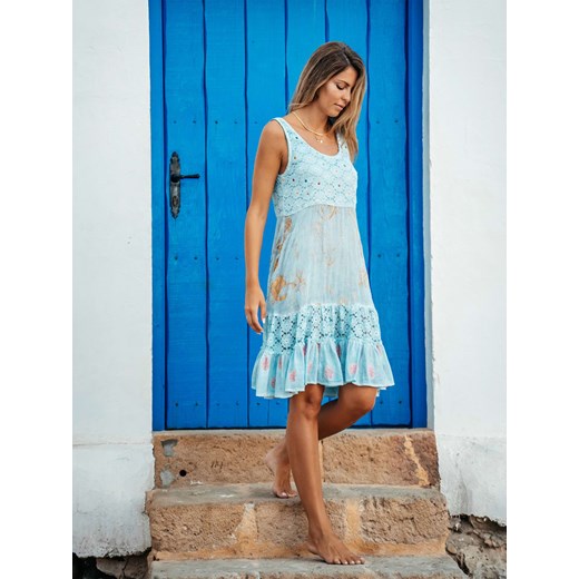 Isla Bonita by SIGRIS Sukienka w kolorze błękitnym Isla Bonita By Sigris XL Limango Polska okazyjna cena