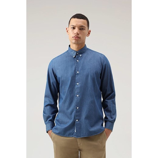 Woolrich Koszula &quot;Classic&quot; - Regular fit - w kolorze niebieskim ze sklepu Limango Polska w kategorii Koszule męskie - zdjęcie 163778467