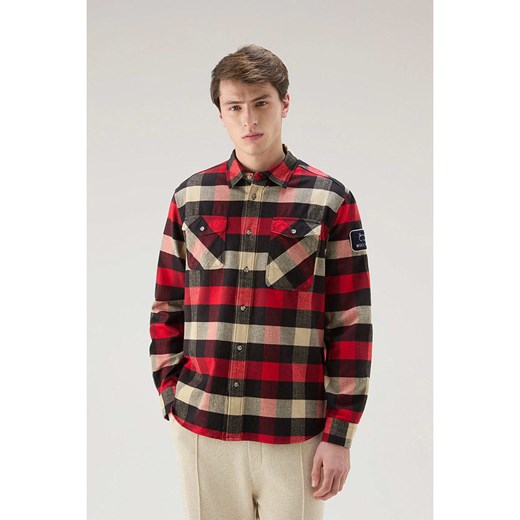 Woolrich Koszula &quot;Trail&quot; - Regular fit - w kolorze czerwonym ze wzorem ze sklepu Limango Polska w kategorii Koszule męskie - zdjęcie 163778475