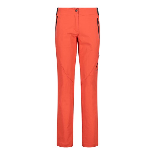 CMP Spodnie trekkingowe w kolorze pomarańczowym ze sklepu Limango Polska w kategorii Spodnie damskie - zdjęcie 163778615