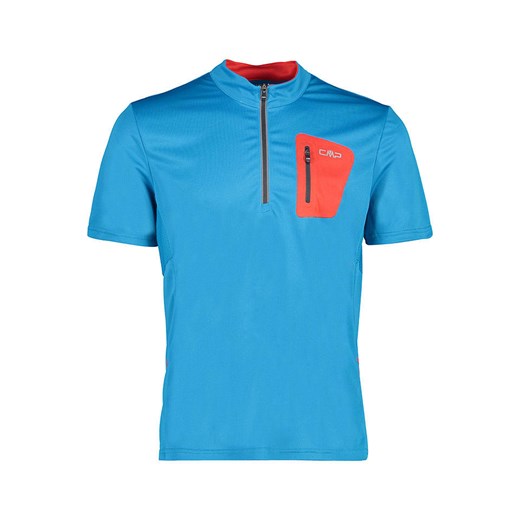 CMP Koszulka kolarska w kolorze błękitnym ze sklepu Limango Polska w kategorii T-shirty męskie - zdjęcie 163779145