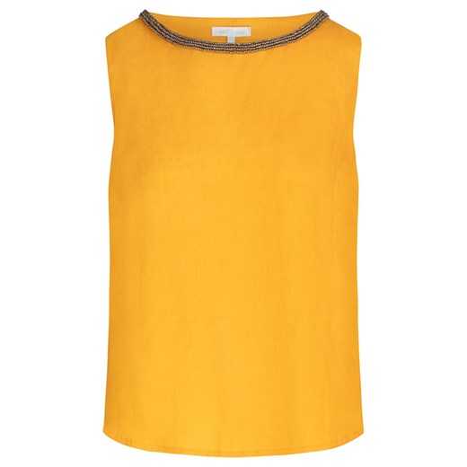 mint &amp; mia Lniany top w kolorze żółtym ze sklepu Limango Polska w kategorii Bluzki damskie - zdjęcie 163779807