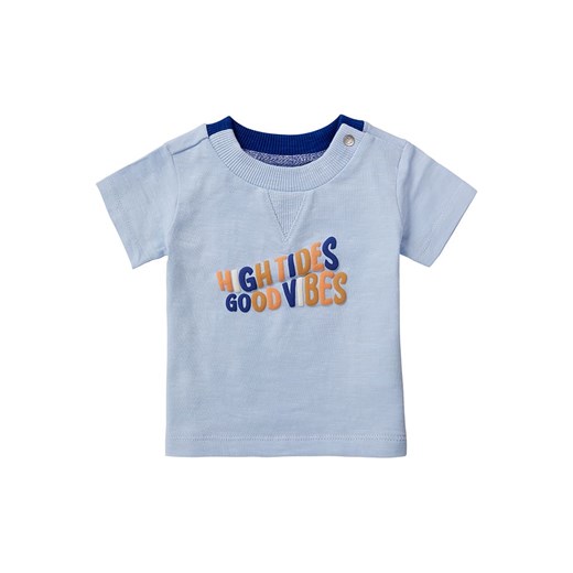 Noppies Koszulka &quot;Machias&quot; w kolorze błękitnym ze sklepu Limango Polska w kategorii Koszulki niemowlęce - zdjęcie 163781759