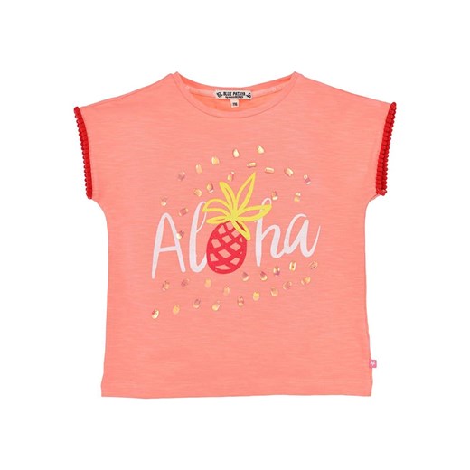Bondi Koszulka &quot;Aloha&quot; w kolorze pomarańczowym ze sklepu Limango Polska w kategorii Bluzki dziewczęce - zdjęcie 163781928
