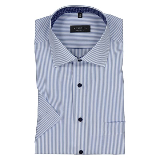Eterna Koszula - Comfort fit - w kolorze niebiesko-białym Eterna 42 wyprzedaż Limango Polska