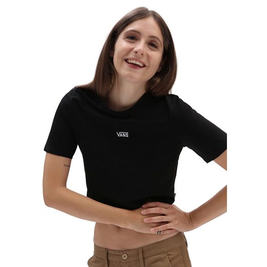 Vans Koszulka w kolorze czarnym ze sklepu Limango Polska w kategorii Bluzki damskie - zdjęcie 163783405